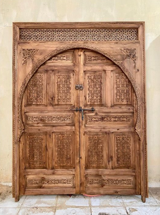 MOROCCAN CARVED DOOR