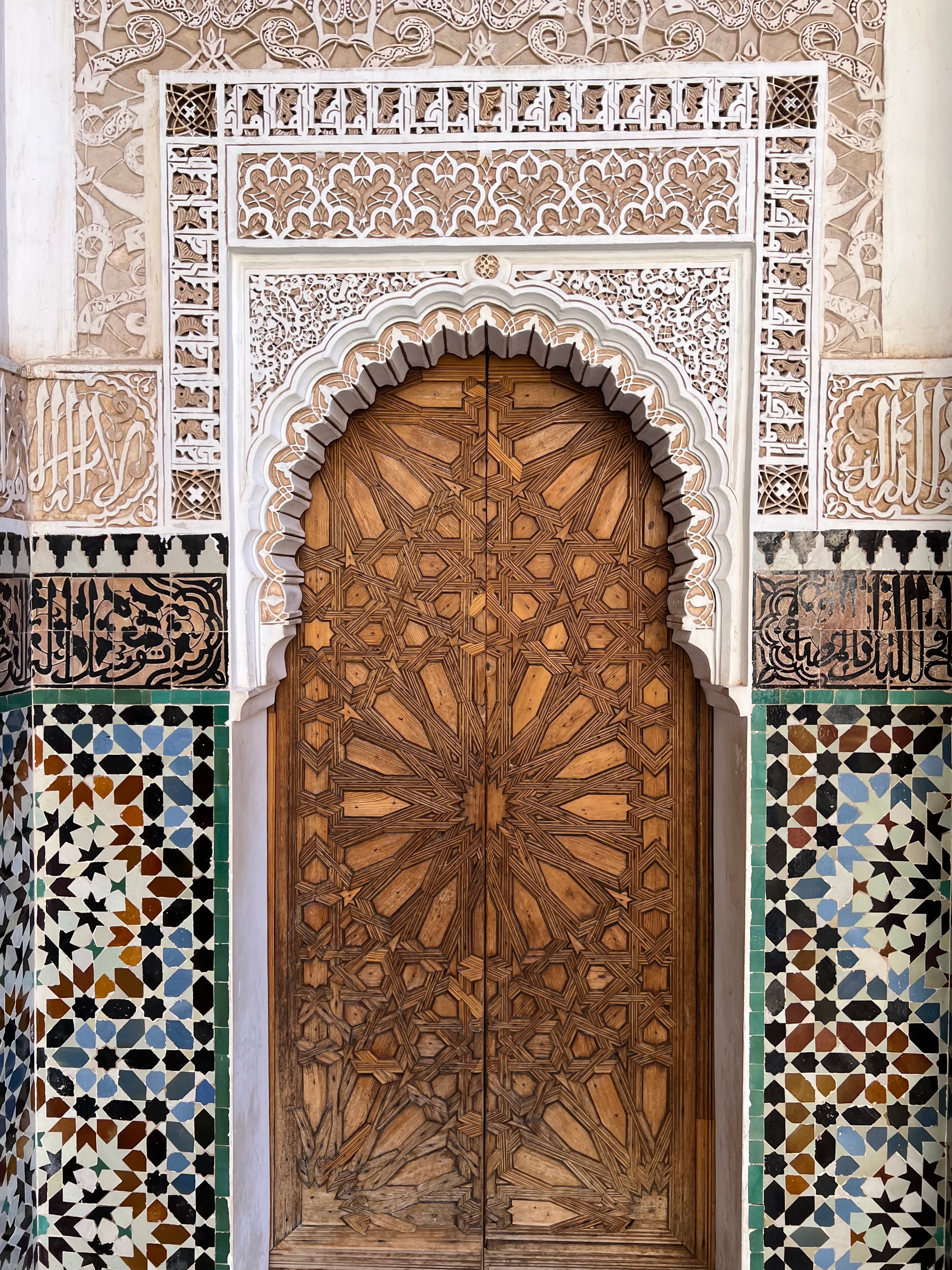 Each door is a masterpiece, meticulously crafted from solid wood by skilled artisans. Our doors tell a story, a fusion of Moroccan heritage and contemporary allure.    