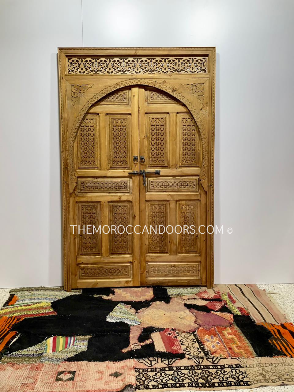 Bespoke Moroccan door adding character to your home