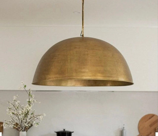 Moroccan  Pendant Brass lamp, morocco lights Dome, Pendant Lamp With Solid Brass, Moroccan Brass Dome Ceiling lamp, Moroccan Ceiling lamp.