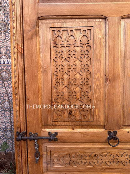 Add A Touch of Exoticism in Your Home - Wooden Costum Doors - Hand Carved Wooden Door