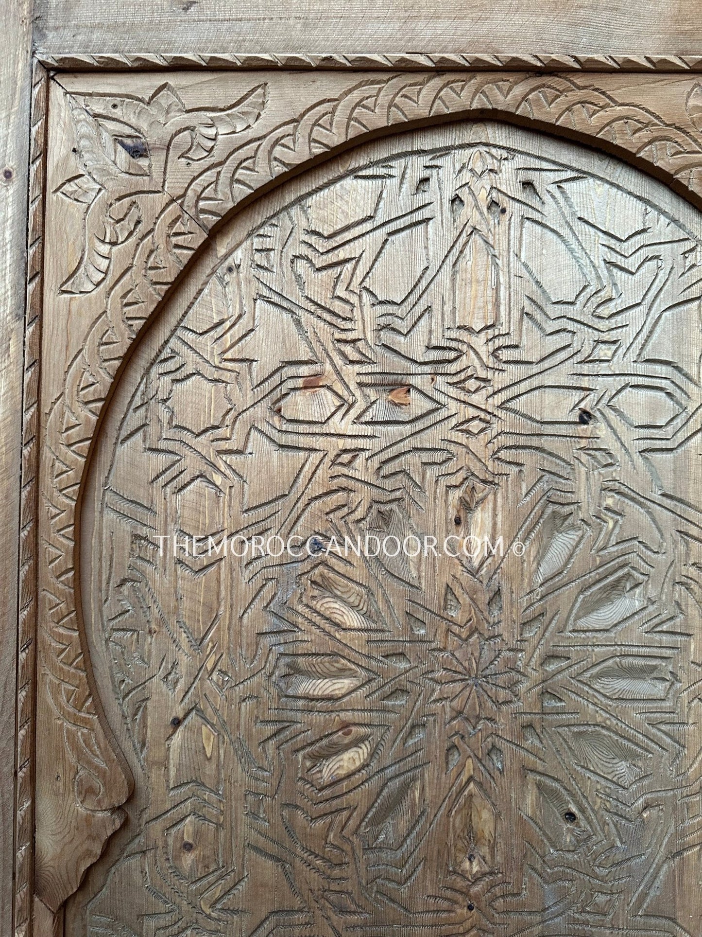 Exquisite Hand Carved Wood Door - Elevate Your Home with Exotic Charm - Custom Wooden Doors