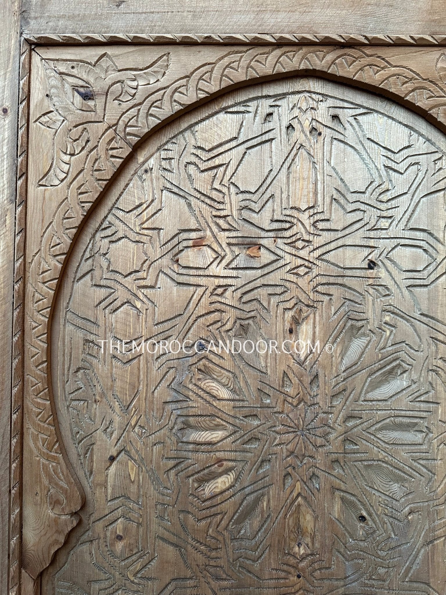 Exquisite Hand Carved Wood Door - Elevate Your Home with Exotic Charm - Custom Wooden Doors