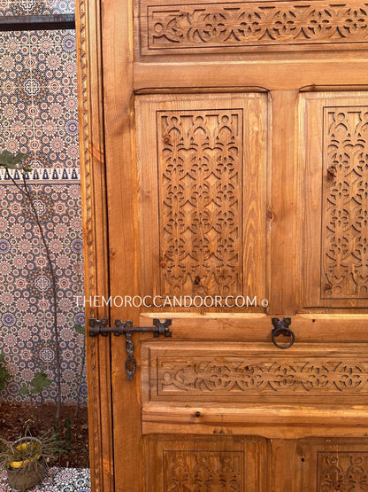 Add A Touch of Exoticism in Your Home - Wooden Costum Doors - Hand Carved Wooden Door