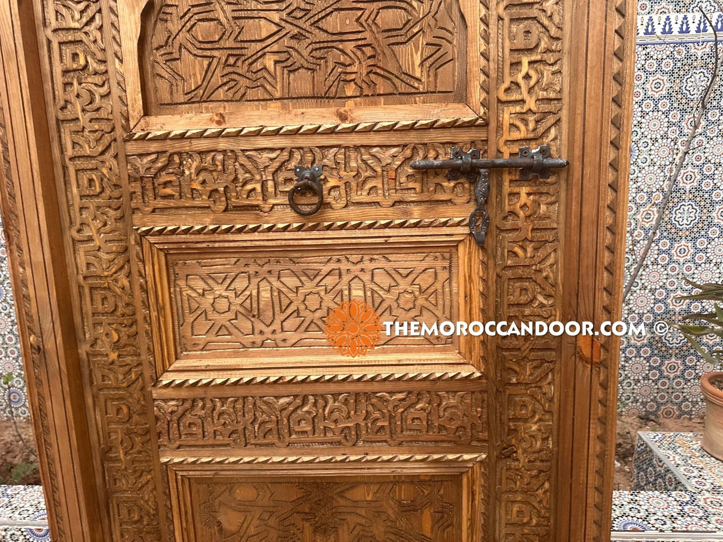 Hand Carved Wood Door with Solid Wood Breing a Timeless Legacy for Your Home, We can also Make It According to your Measurements