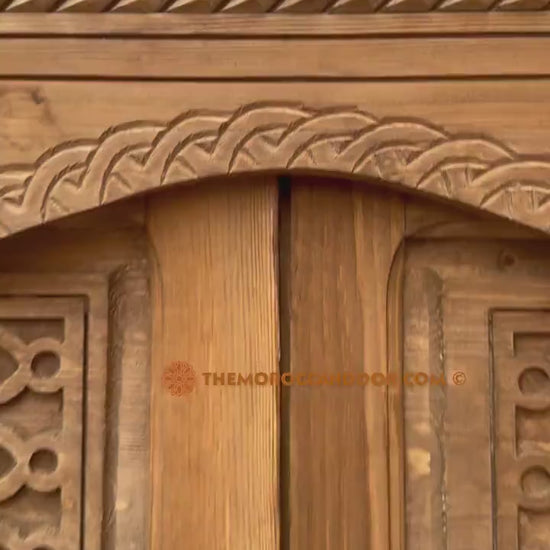 Hand Carved Wood Door - A Timeless Legacy for Your Home - Wooden interior or Exterior doors