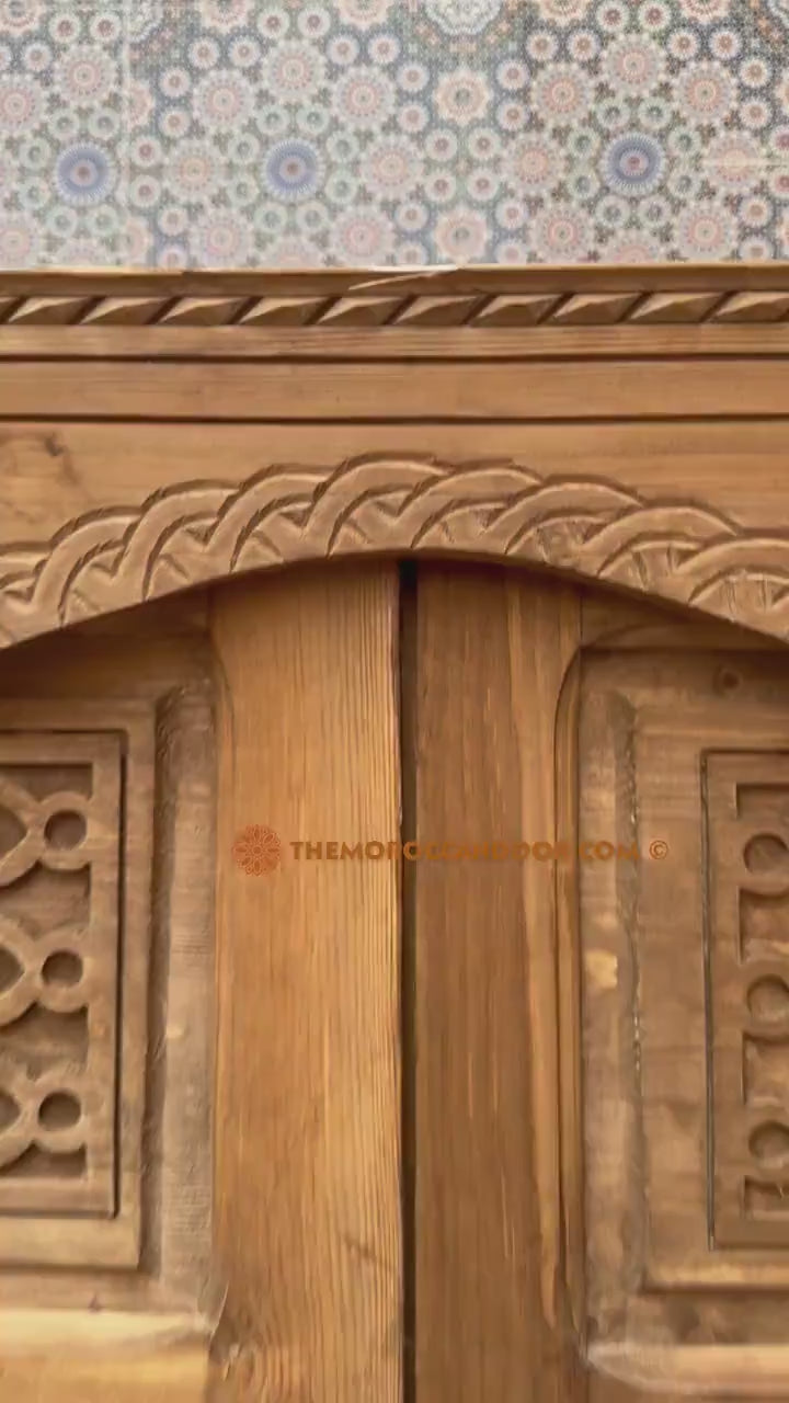 Hand Carved Wood Door - A Timeless Legacy for Your Home - Wooden interior or Exterior doors