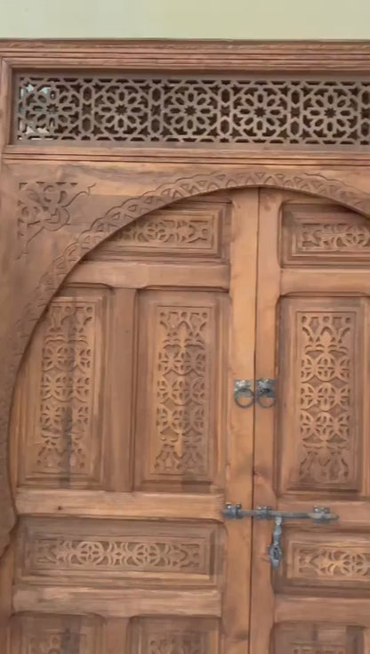 INTERIOR Exterior DOUBLE DOOR | Royal Gate | Wall deco | Reclaimed door, Entrance Door