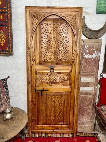 Old Carve Moroccan Door | Morish Door | porte marocaine  | Double Porte  sculpté