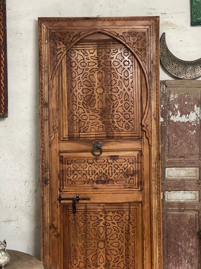 Old Carve Moroccan Door | Morish Door | porte marocaine  | Double Porte  sculpté