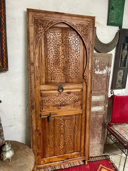 Old Carve Moroccan Door | Morish Door | porte marocaine  | Double Porte  sculpté