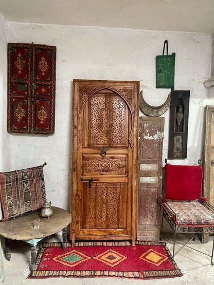 Old Carve Moroccan Door | Morish Door | porte marocaine  | Double Porte  sculpté