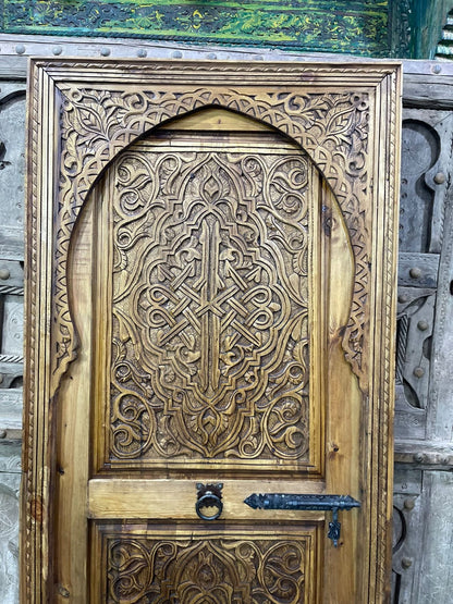 Magnifique door | Moroccan Carved Door | Interior exterior Door | Vintage Antique Carve Door | Wall Deco | Porte de Grange | Boho chic Door