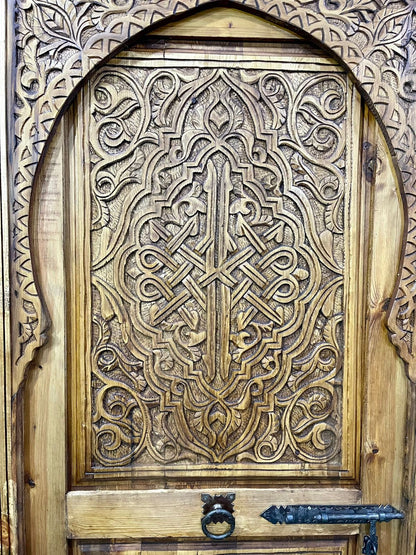 Magnifique door | Moroccan Carved Door | Interior exterior Door | Vintage Antique Carve Door | Wall Deco | Porte de Grange | Boho chic Door