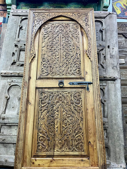 Magnifique door | Moroccan Carved Door | Interior exterior Door | Vintage Antique Carve Door | Wall Deco | Porte de Grange | Boho chic Door