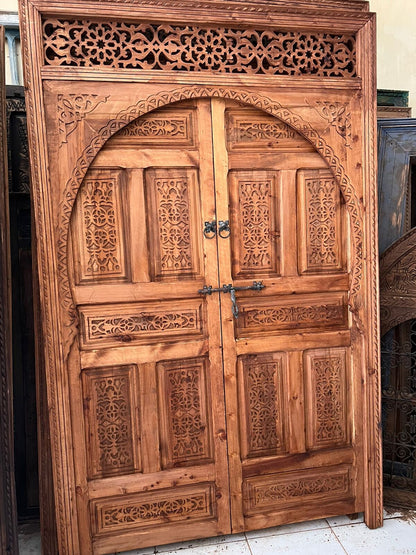 INTERIOR Exterior DOUBLE DOOR | Royal Gate | Wall deco | Reclaimed door, Entrance Door