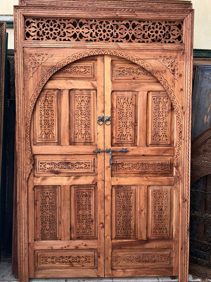 INTERIOR Exterior DOUBLE DOOR | Royal Gate | Wall deco | Reclaimed door, Entrance Door