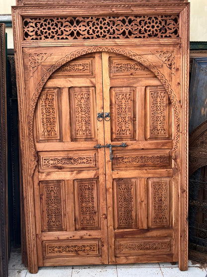 INTERIOR Exterior DOUBLE DOOR | Royal Gate | Wall deco | Reclaimed door, Entrance Door