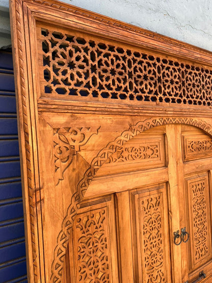 Magnifique Wooden Door Handcrafted with the best quality of wood, for your Home, Interior designer, home gift, Moroccan doors, modern door