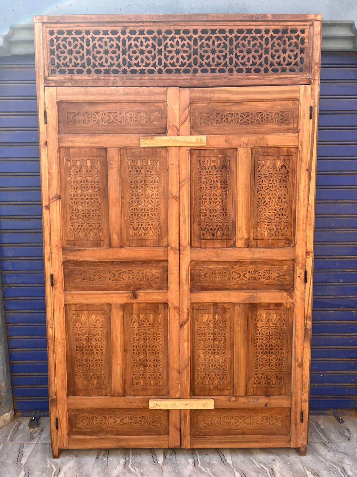 Magnifique Wooden Door Handcrafted with the best quality of wood, for your Home, Interior designer, home gift, Moroccan doors, modern door