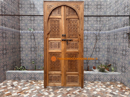 Hand Carved Wood Door - A Timeless Legacy for Your Home - Wooden interior or Exterior doors